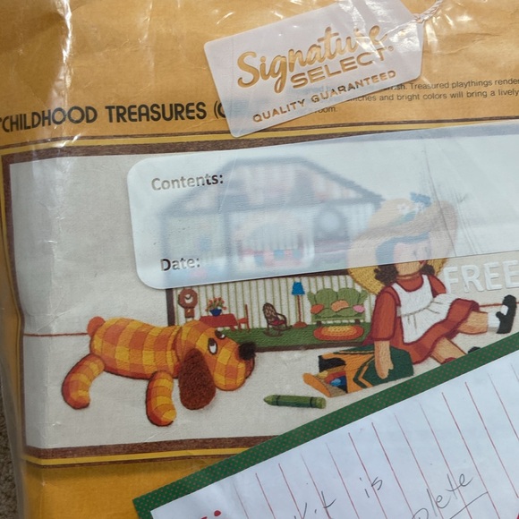 10 stitchery kits vintage samplers cross stitch crewel embroidery - Picture 4 of 12